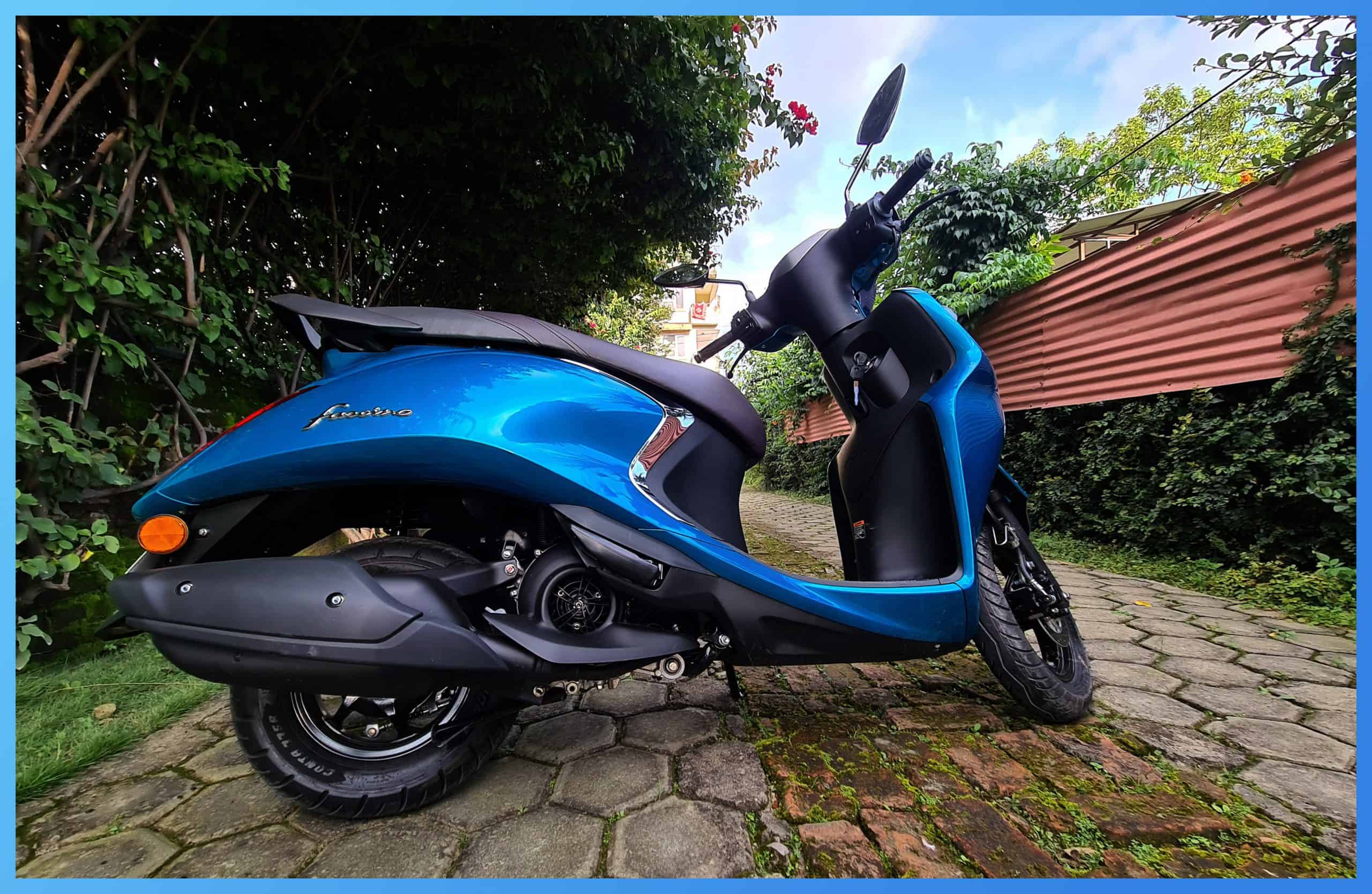 Yamaha Fascino 125 FI Side Look