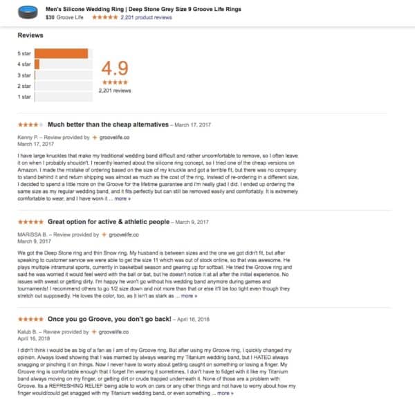 product reviews in google shopping