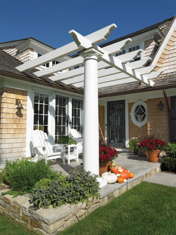 15 Most Stunning Pergola Attached To Roof For A More Structured Garden Area La Urbana