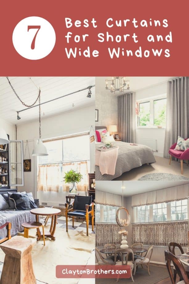 7 Best Curtains For Short And Wide Windows You Must Choose More Jimenezphoto