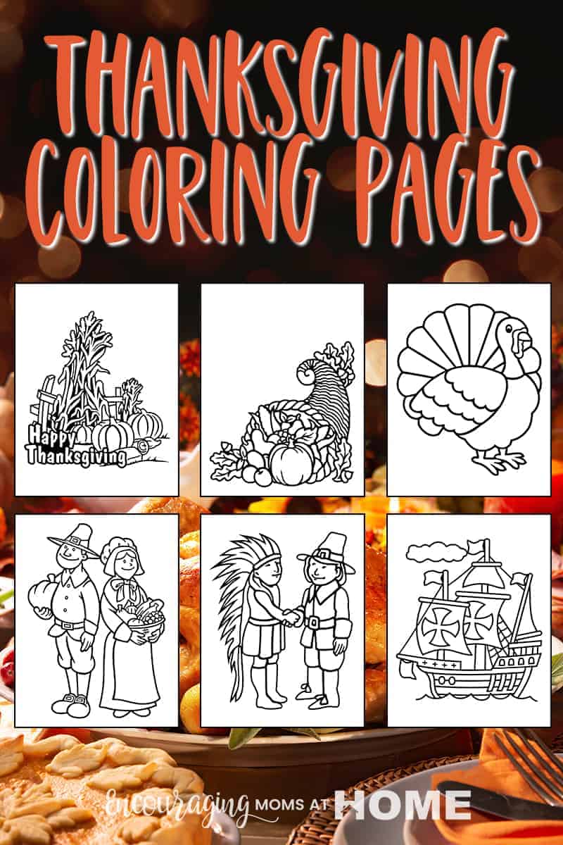 Free Thanksgiving Coloring Pictures