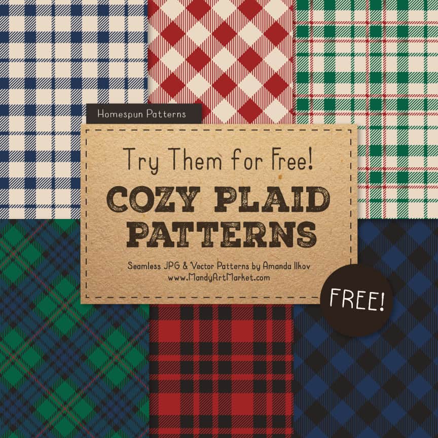 Free Plaid Patterns 1