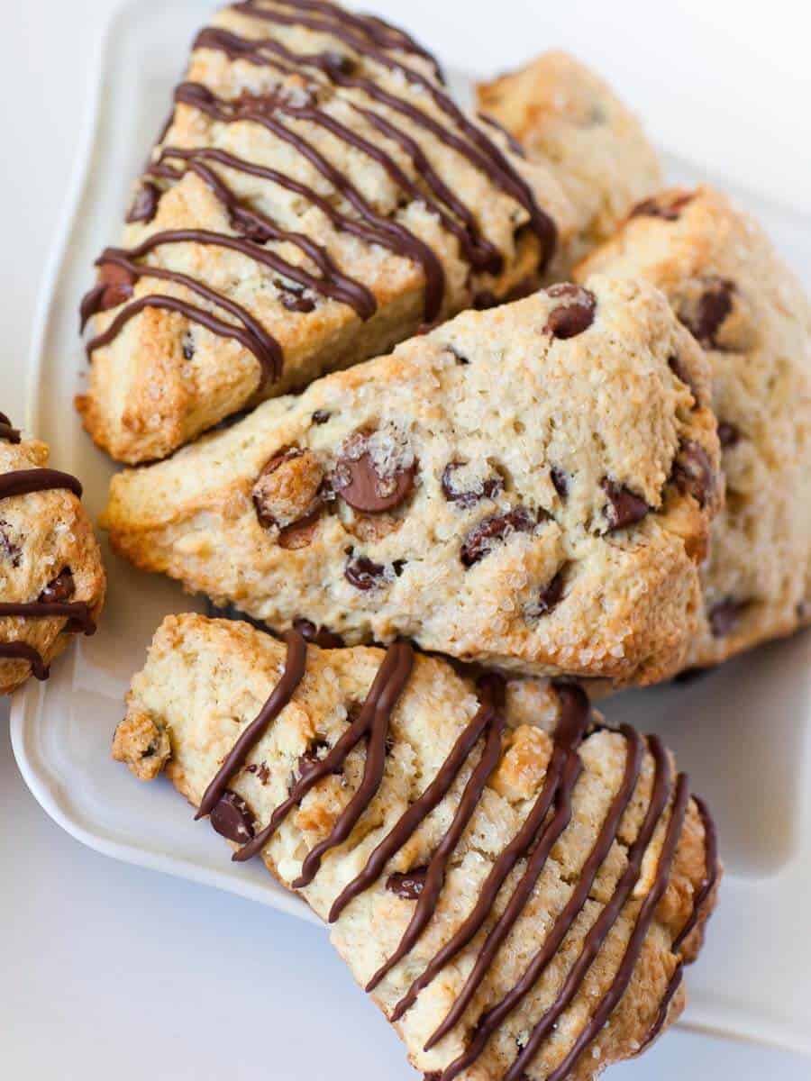 Triple Chocolate Scones Video Tatyanas Everyday Food Other scone recipes to try. triple chocolate scones video