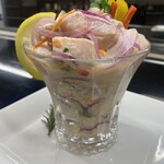 Ceviche de tilápia