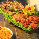 Trio de mariscos