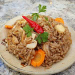 Risoto de cogumelo