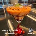 Creme de Papaya com Cassis
