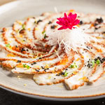 Carpaccio de polvo R$114