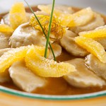 Ravioli di anatra all'arancia
