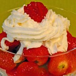 Morango com Chantilly