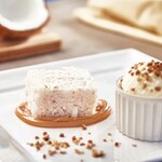 Bolinho de Tapioca com Doce de Leite e Sorvete