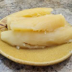 Macaxeira cozida