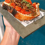 Toast caprese