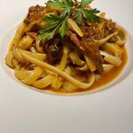 fettuccine ao Ragu de Rabada