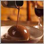Esfera de Chocolate meio Amargo
