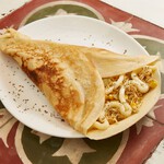 Frango, catupiry, milho, azeitona e orégano