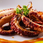 Tentáculos grelhados   R$74