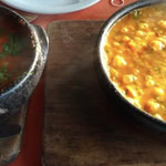 Peixe Abafado (Posta de Robalo) com Pirão