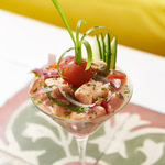 Ceviche de salmão 200g 