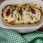 Palmito Carne Seca com Catupiry