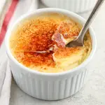 Creme brûllé cumarú (biomas inspiração da chef, caatinga e amazônia)