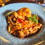 Fettuccine com Frutos do Mar
