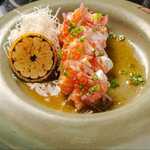 Tiradito nikkei   R$61