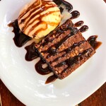 Brownie com Sorvete