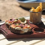 Toast de Salmão Defumado
