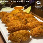 Bolinho de bacalhau 12 unidades