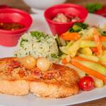Salmão grelhado