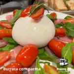 Burrata com Parma