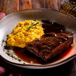 Paleta de Cordeiro ao Vinho & Risoto
