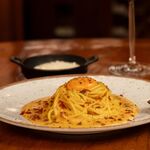 Espaguete à Carbonara Clássico 
