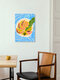 Maquette « Crevettes tigrées | Plateau de fruits de mer aux crevettes » – Art mural d'Uma Gokhale, affiche ou impression sur verre acrylique