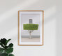 Maquette d'un arbre bien taillé, Espagne – œuvre d'art murale d'Anke Dörschlen, en poster ou en verre acrylique