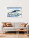 Mockup Katsushika Hokusai - Umezawa Manor in de provincie Sagami - Fineart fotografie door Art Classics