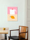 Mockup 'Mediterranean Cuisine V' – Wandkunst van Matías Larraín als poster of acrylglasprint