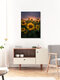 Mockup Photo art by Patrick Noack: sunflower field under an evening sky