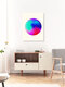 Mockup Pink And Purple Gradient Sphere, Poland – wall art by Ania Więcław as Poster or Acrylic Glass Print