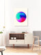 Mockup Pink And Purple Gradient Sphere - fotokunst von Ania Więcław