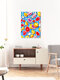 Mockup 'Tropical Fruit Pop' – Wall Art by Uma Gokhale as Poster or Acrylic Glass Print
