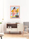 Mockup Wandbild 'Fishy Shananigans' – Kunst von Uma Gokhale als Poster oder Acrylglasbild