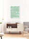 Mockup Wandbild 'Harmony' – Kunst von Uma Gokhale als Poster oder Acrylglasbild