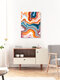 Mockup 'Serenity Agate' – Wall Art by Uma Gokhale as Poster or Acrylic Glass Print