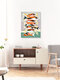 Mockup 'Sardines Meetup Art Print' – Wall Art by Uma Gokhale as Poster or Acrylic Glass Print