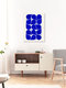 Mockup 'Minimalist Blue Design Art' – Wall Art by Ania Więcław as Poster or Acrylic Glass Print