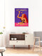 Mockup Colorful illustration with a quote about spaghetti and joy