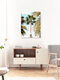 Mockup Photo art featuring gentle palm trees swaying in the breeze, evoking a relaxed summer vibe.