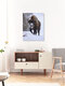 Mockup Photo art by René Ruis: powerful bull in a natural setting